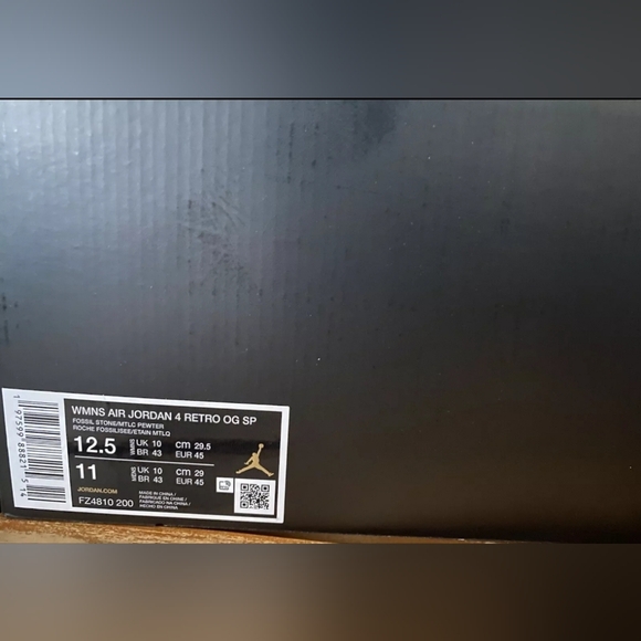 Jordan 4 A Ma Maniere W.Y.W.S size 11 Men's/12.5 Women's - Picture 16 of 16